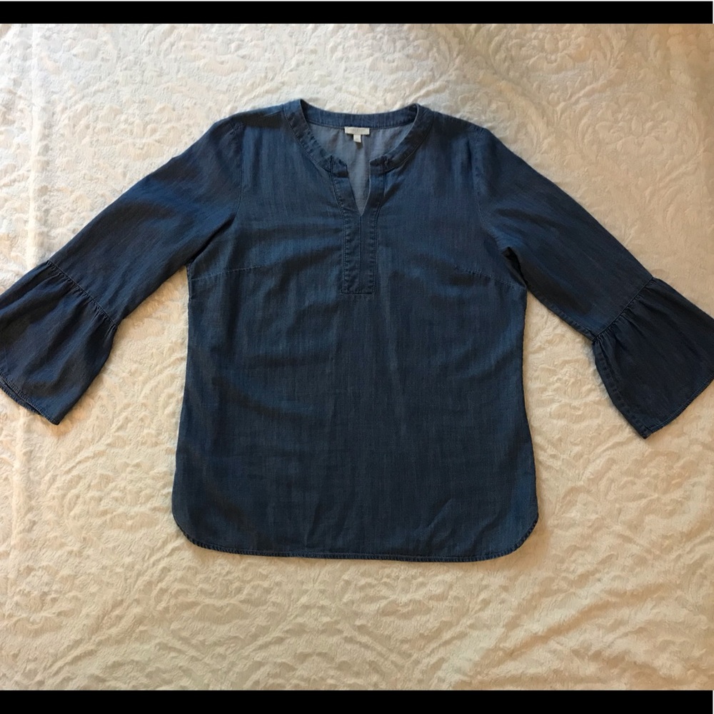 Talbots denim shirt